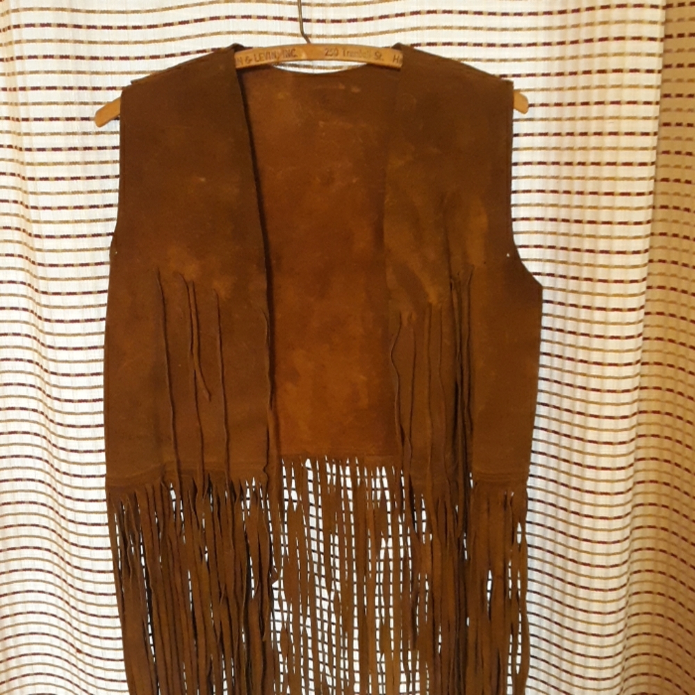 Vintage Real Leather Vest